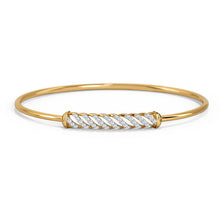 Kinarya Linear Gold Bracelet