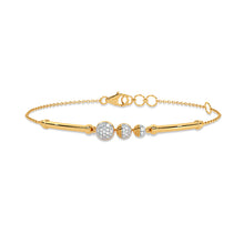 Eclipse Aura Gold Chain Bracelet