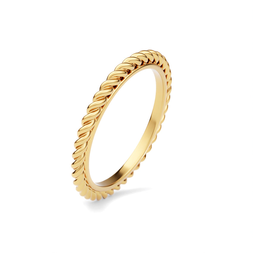 Manira 22KT Gold Band